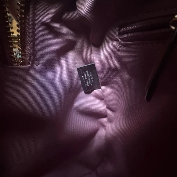 NWT Coach Rowan Satchel Bag In Signature Canvas With Heart Charm CDB21 - Picture 13 of 13